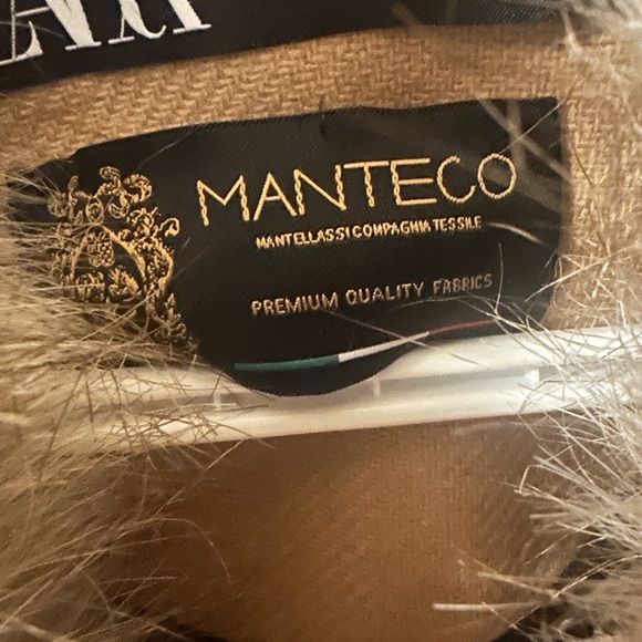 MANTECO ZARA WOOL BLEND COAT PREMIUM QUALITY - Picture 10 of 12